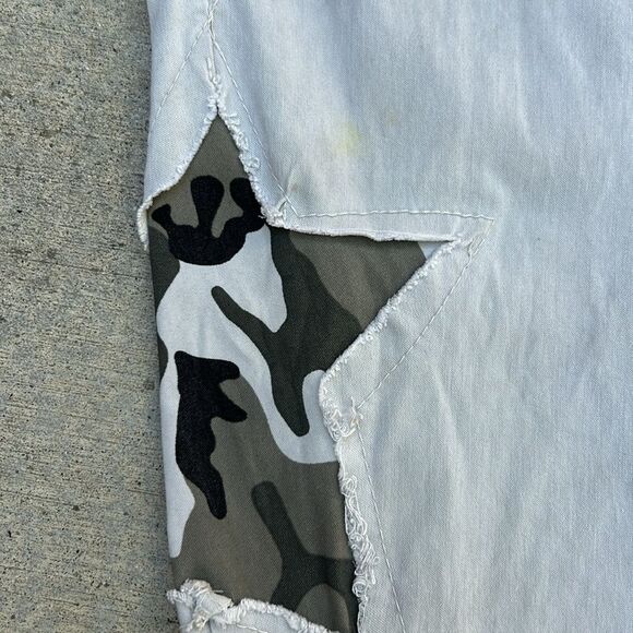 Venti 6 Joggers Solid w/Camo Star Patches, worn once size S - Picture 3 of 14